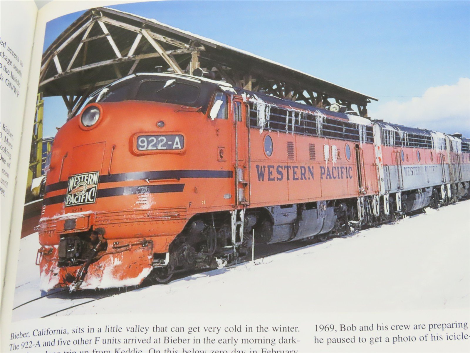 Morning Sun: Western Pacific Trackside with Bob Larson by Tim Morris ©1999
