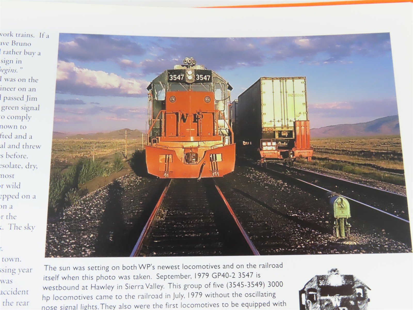 My Western Pacific Railroad by Norman W. Holmes ©1996 HC Book