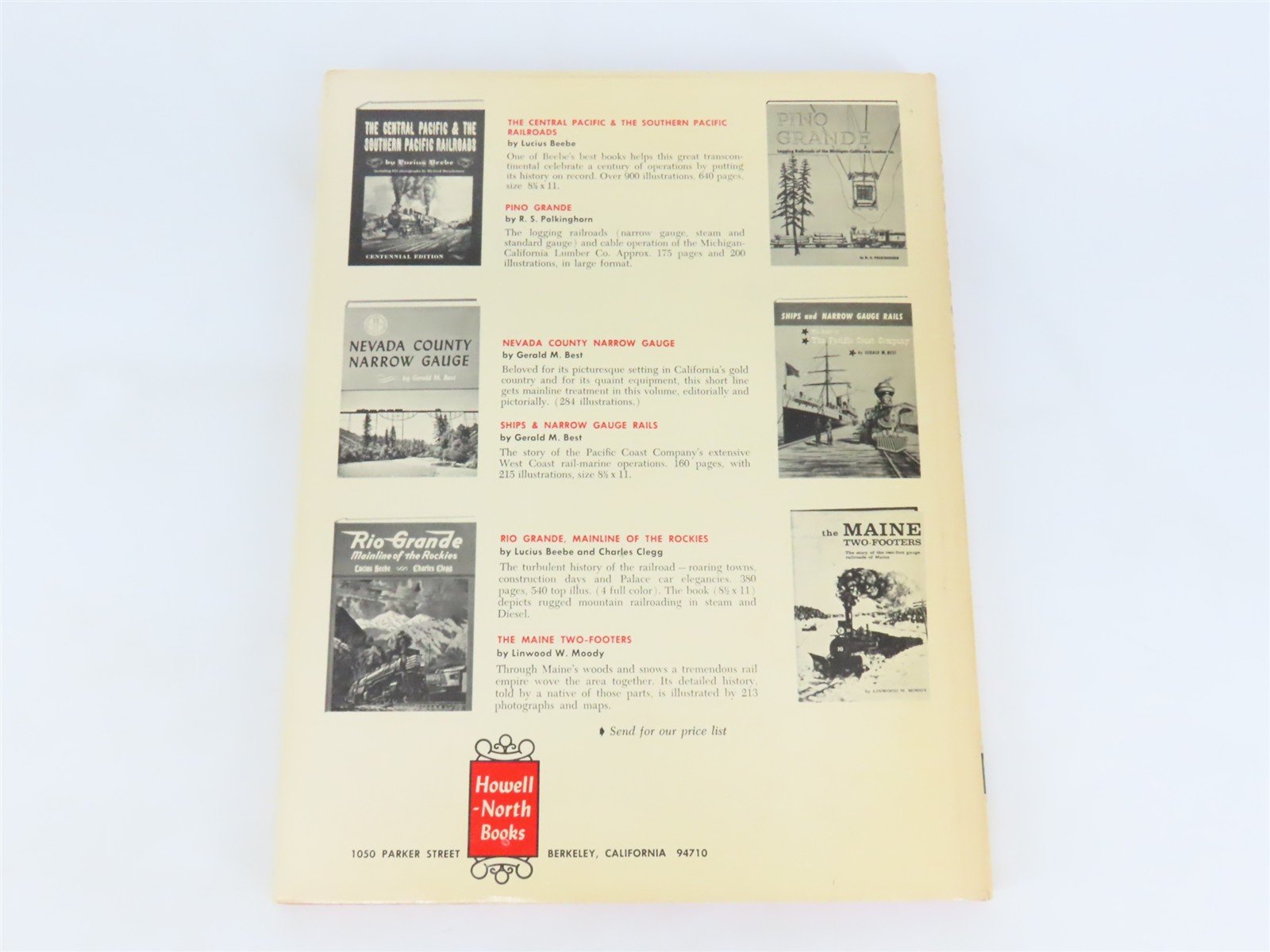 Snowplow: Clearing Mountain Rails by Gerald M. Best ©1966 HC Book
