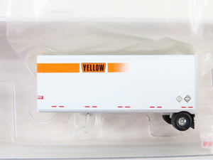 N Scale Athearn ATH10197 Yellow Two 28' Wedge Trailers w/ Dolly