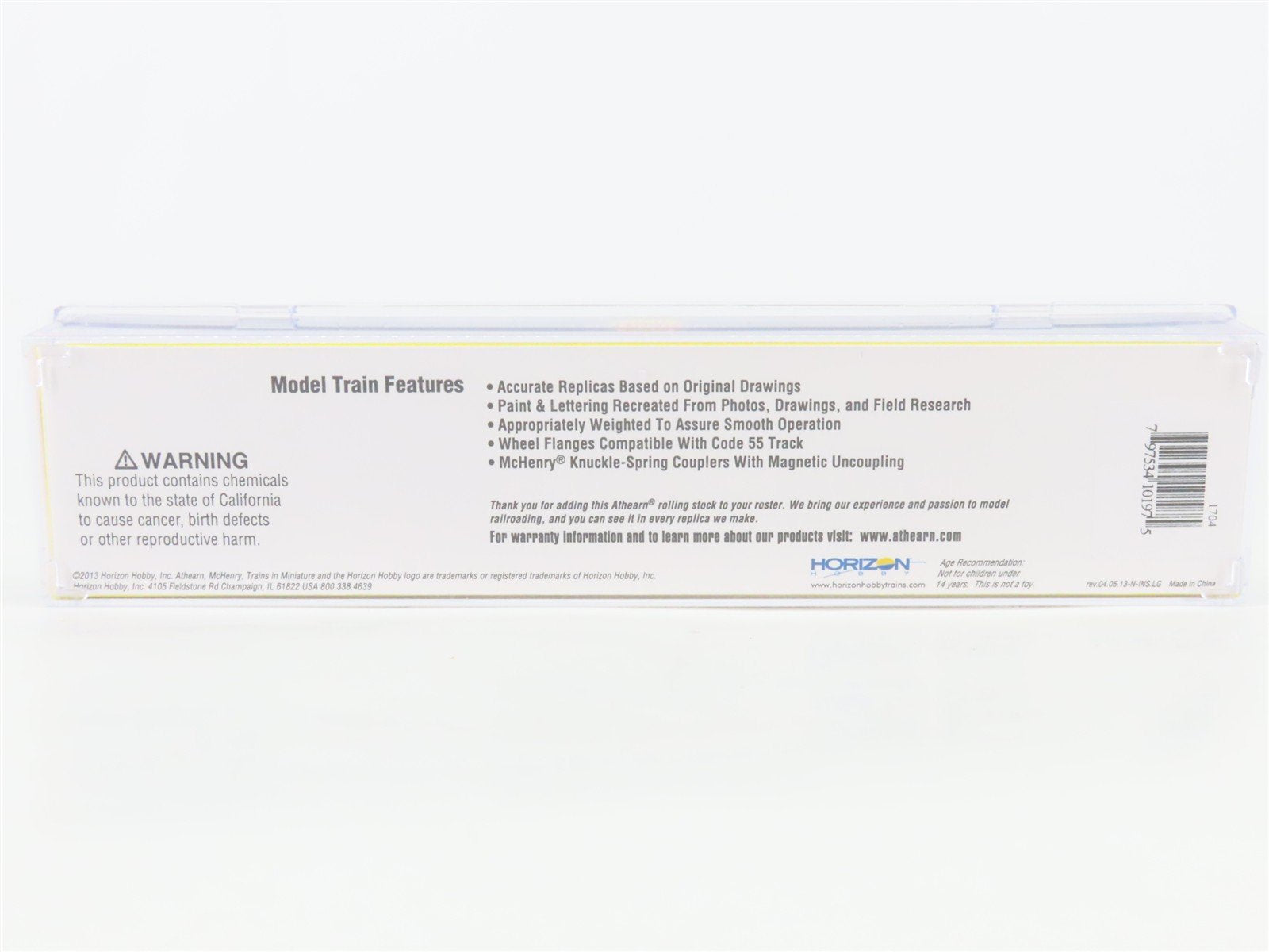 N Scale Athearn ATH10197 Yellow Two 28' Wedge Trailers w/ Dolly