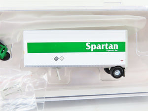 N Scale Athearn ATH10825 Spartan Two 28' Wedge Trailers w/ Dolly