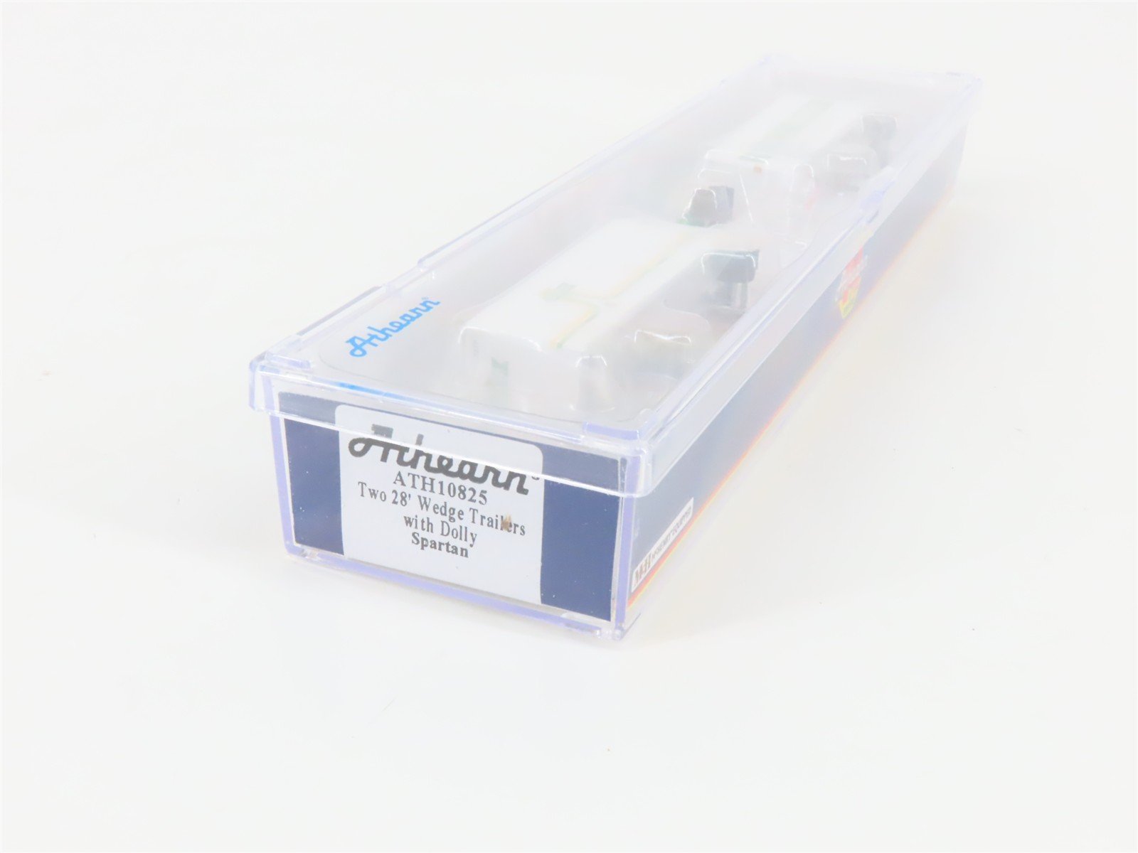 N Scale Athearn ATH10825 Spartan Two 28' Wedge Trailers w/ Dolly