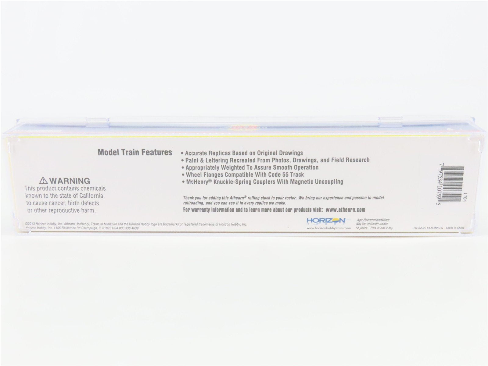 N Scale Athearn ATH10759 Yellow Two 28' Wedge Trailers w/ Dolly