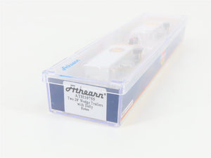 N Scale Athearn ATH10755 Estes Two 28' Wedge Trailers w/ Dolly