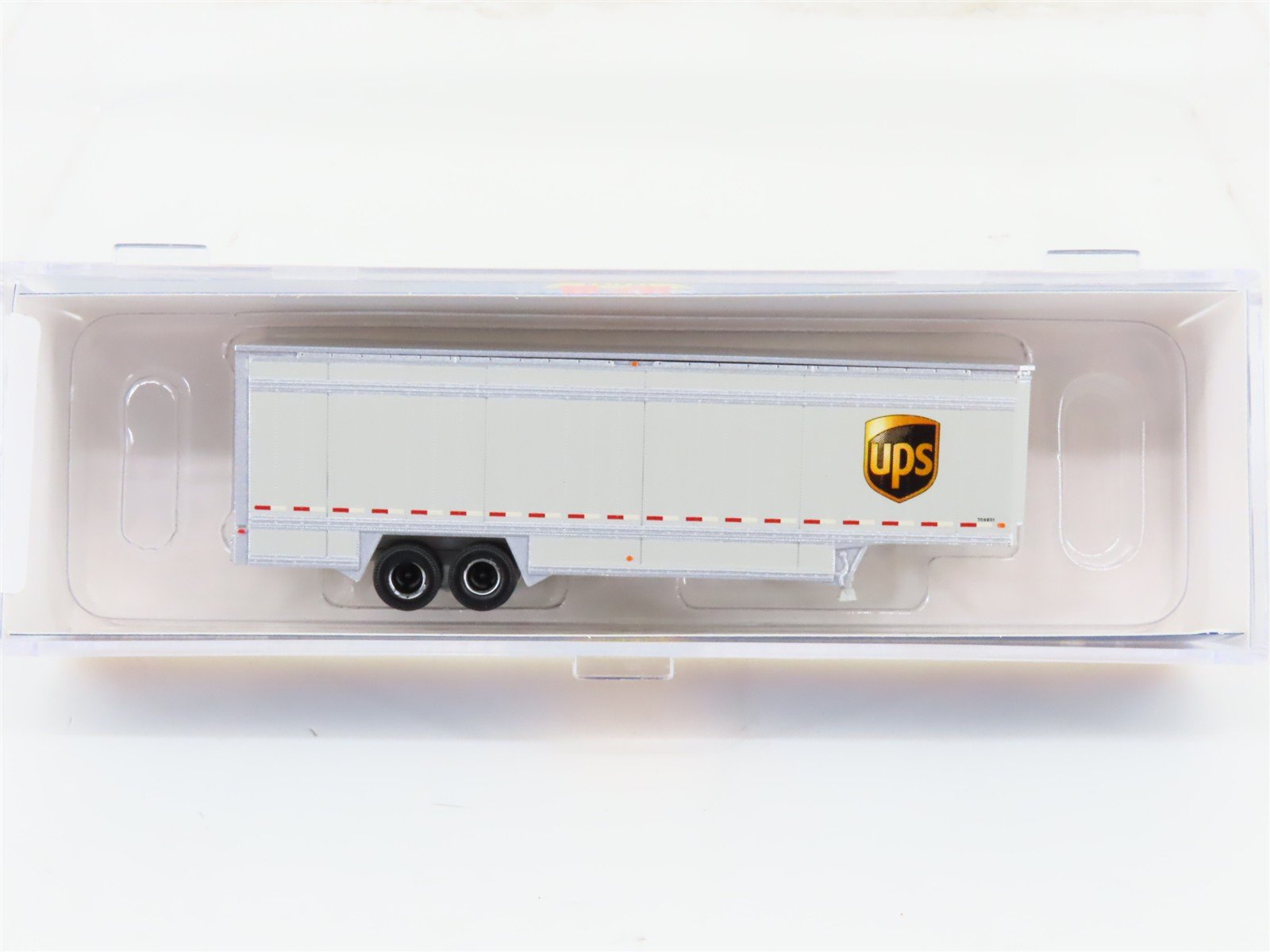 N Scale Athearn ATH6911 UPSZ (Logo) United Parcel Service 40' Trailer #708801