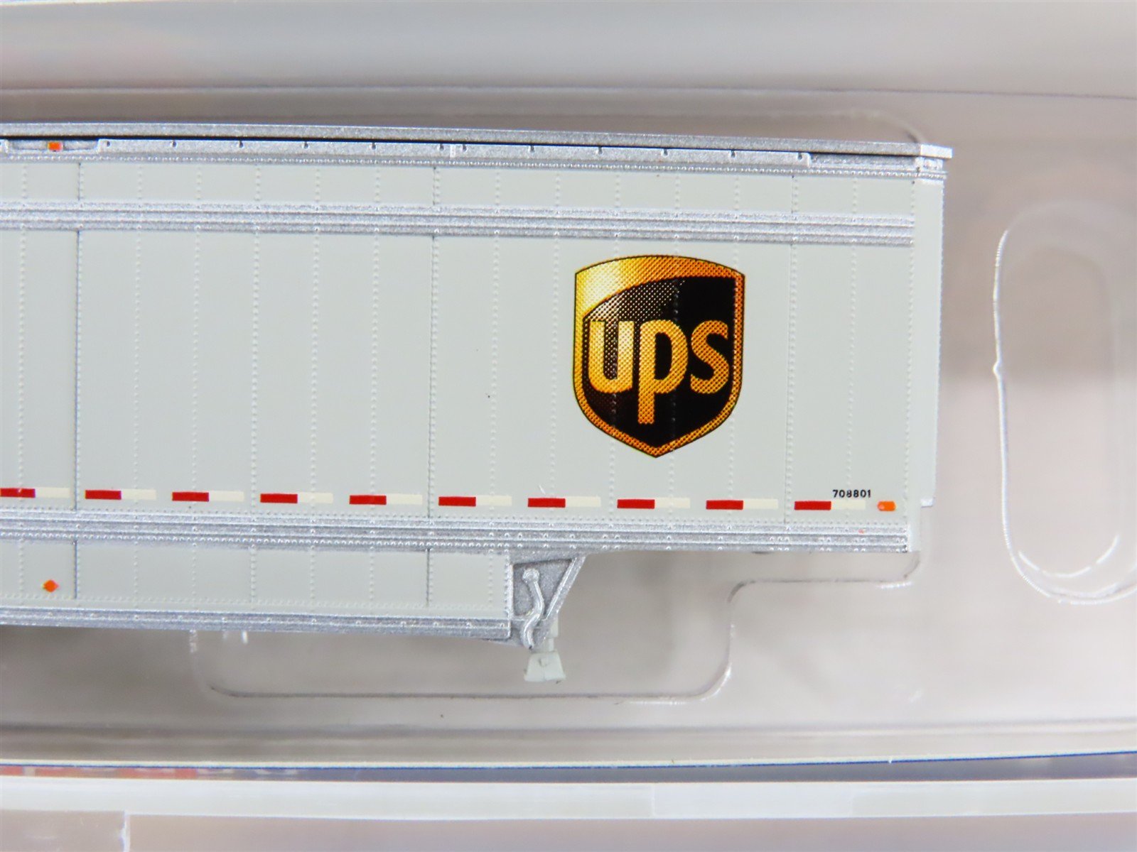 N Scale Athearn ATH6911 UPSZ (Logo) United Parcel Service 40' Trailer #708801