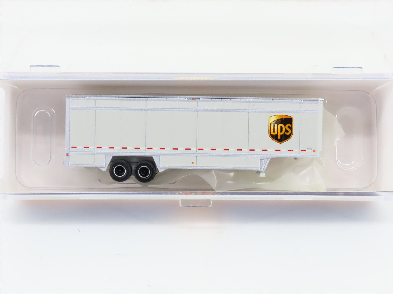 N Scale Athearn ATH6909 UPSZ (Logo) United Parcel Service 40' Trailer #708622