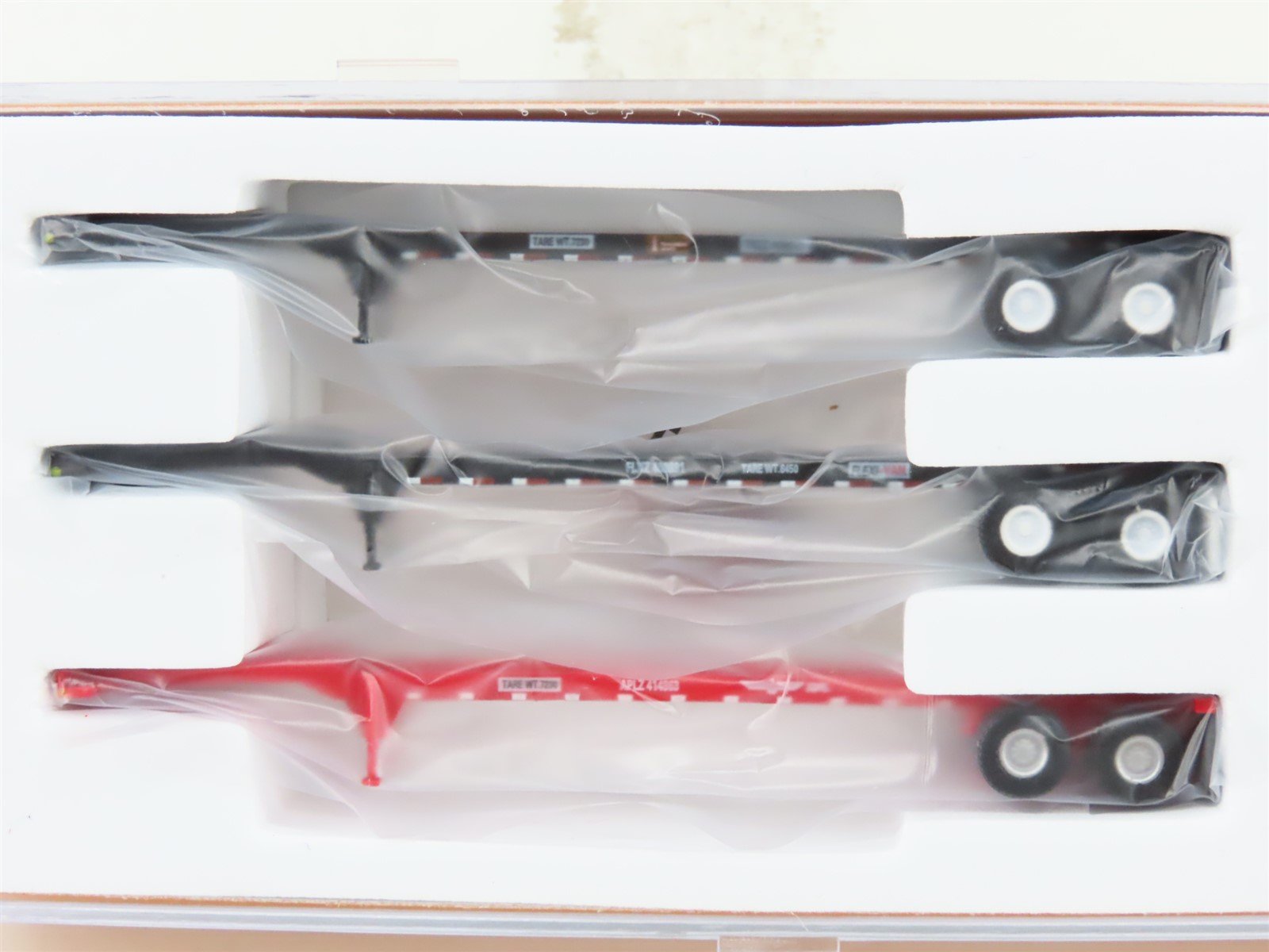 N Scale JTC Jacksonville Terminal Company 402301 40' Container Chassis 6-Pack