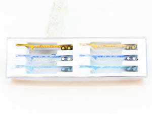 N Scale JTC Jacksonville Terminal Company 402302 40' Container Chassis 6-Pack