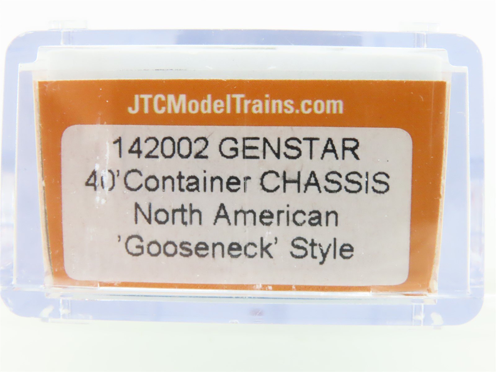 N Scale JTC 142002 Genstar 40' Container Chassis 