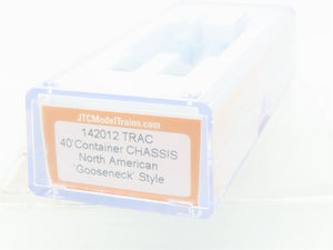 N Scale JTC 142012 TRAC 40' Container Chassis North American 