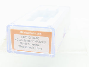 N Scale JTC 142012 TRAC 40' Container Chassis North American 