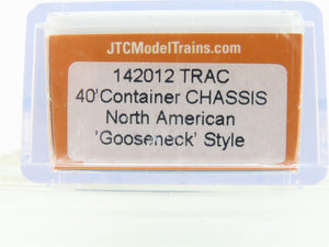 N Scale JTC 142012 TRAC 40' Container Chassis North American 
