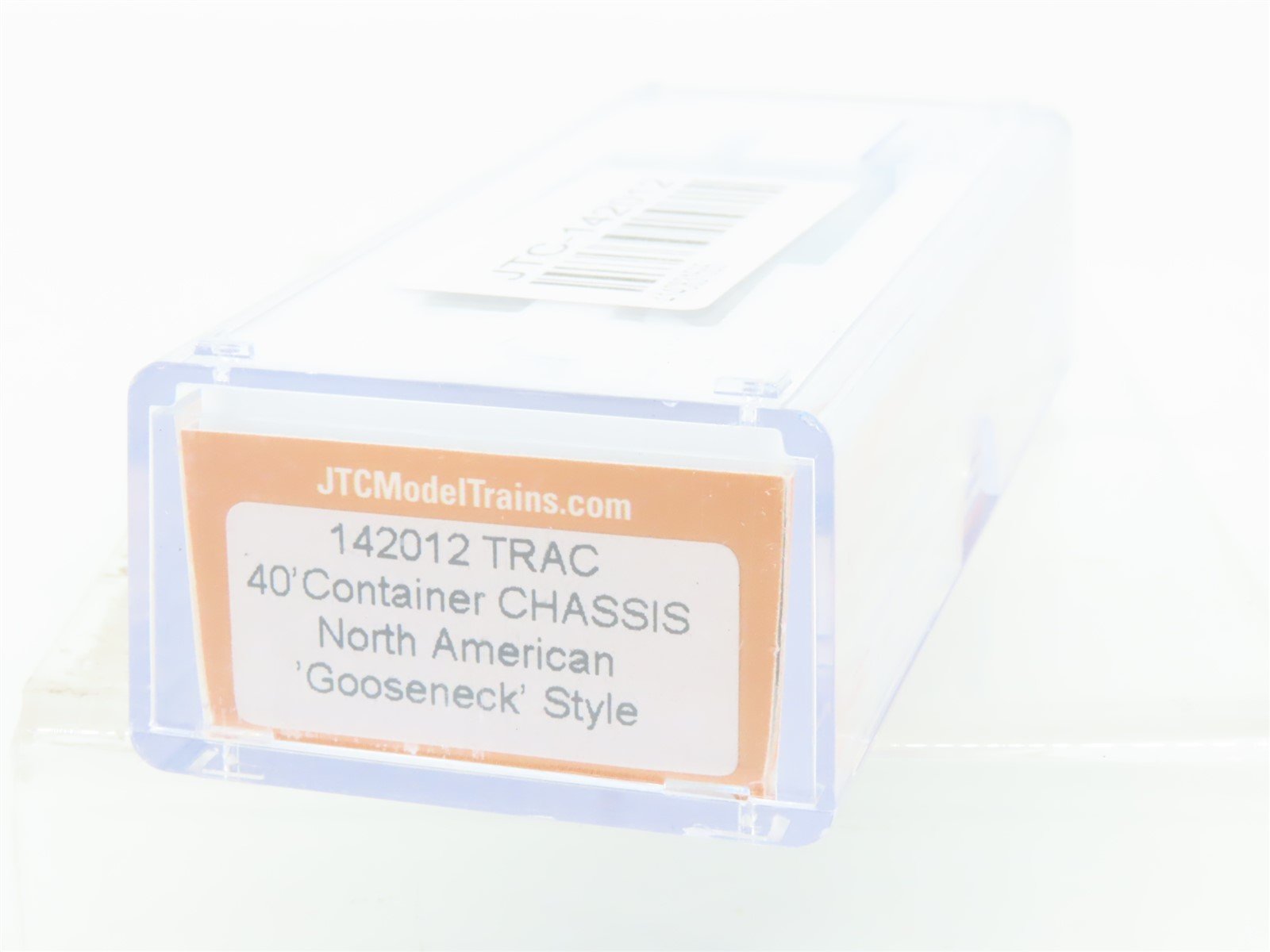 N Scale JTC 142012 TRAC 40' Container Chassis North American 
