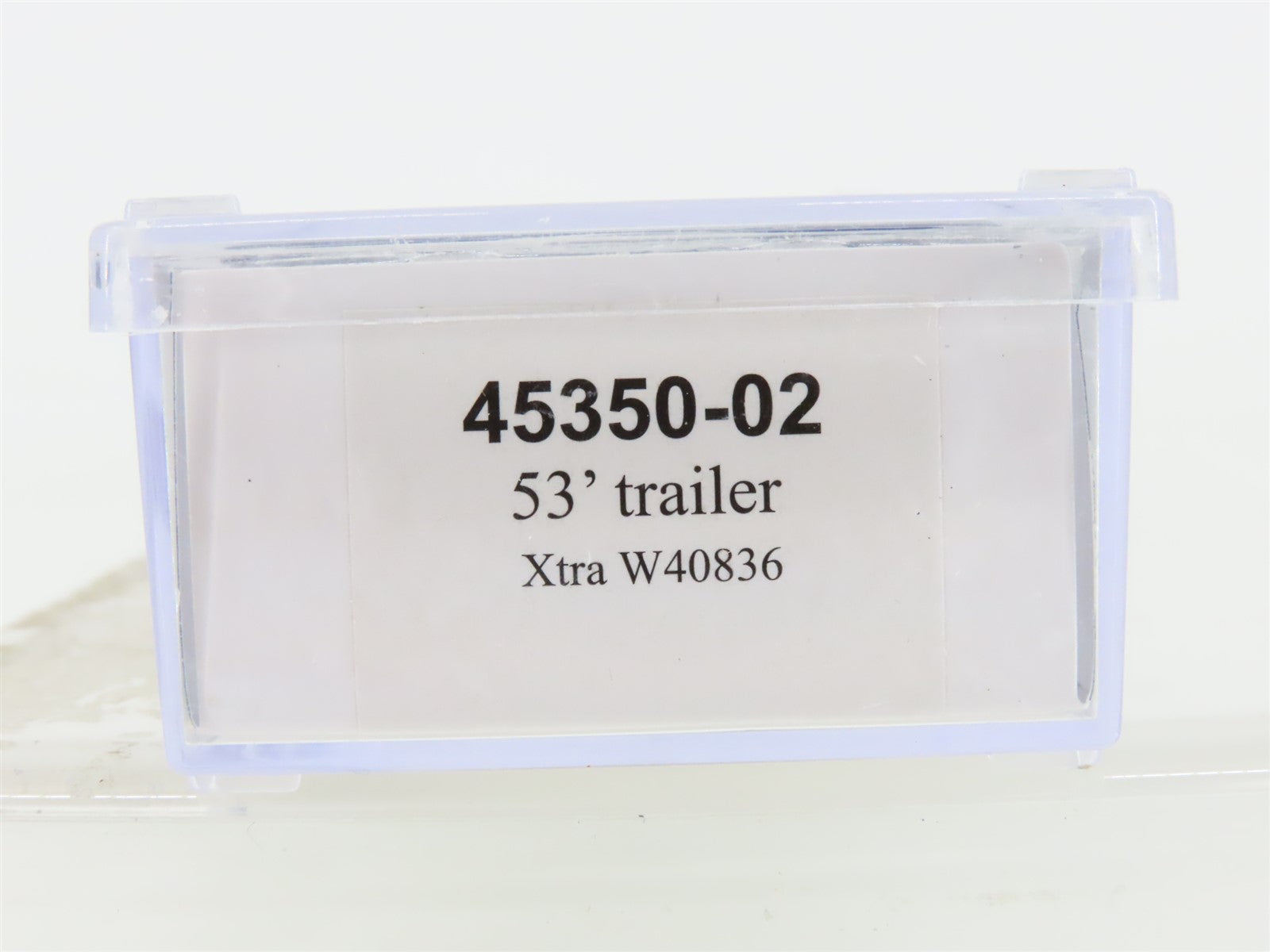 N Scale Trainworx 45350-02 Xtra Lease 53' Trailer #W40836