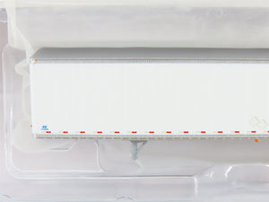 N Scale Trainworx 45399-3 Undecorated Hyundai 53' Box Trailer