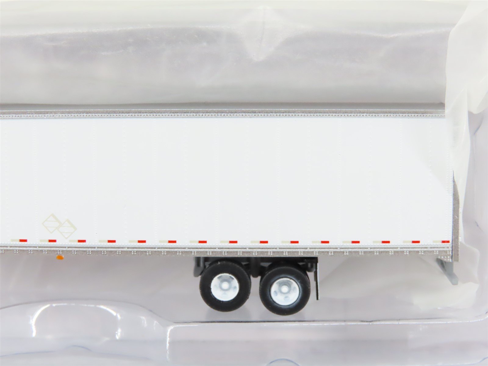 N Scale Trainworx 45399-3 Undecorated Hyundai 53' Box Trailer