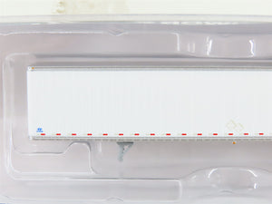 N Scale Trainworx 45399-3 Undecorated Hyundai 53' Box Trailer