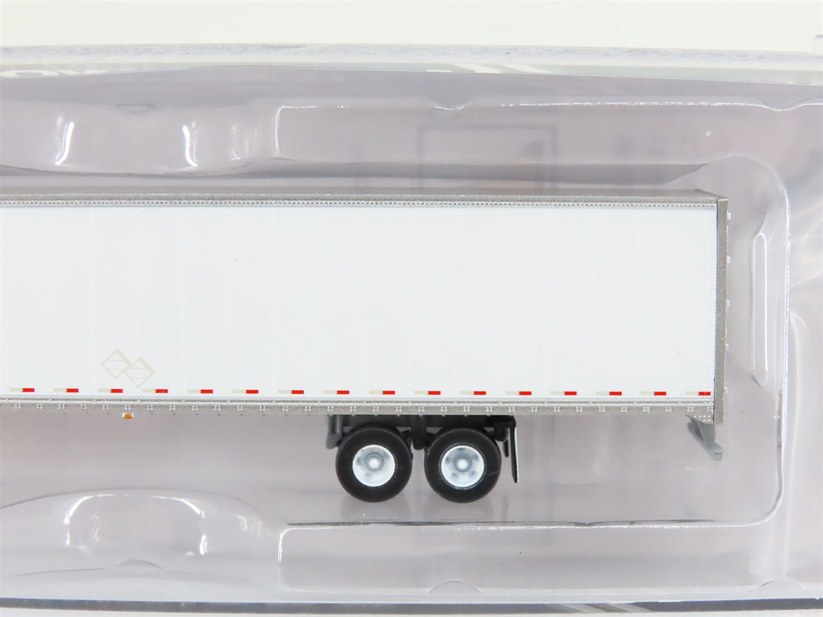 N Scale Trainworx 45399-3 Undecorated Hyundai 53' Box Trailer
