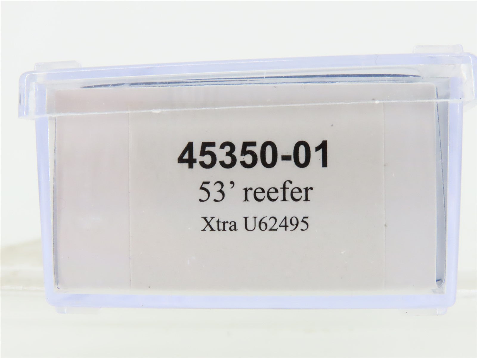 N Scale Trainworx 45350-01 Xtra Lease 53' Reefer Trailer #U62495