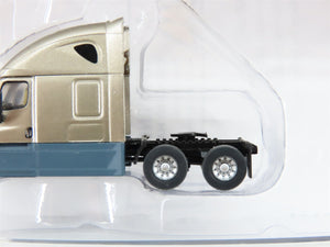 N Scale Trainworx 42546 Freightliner Cascadia Raised Roof Silver Tractor