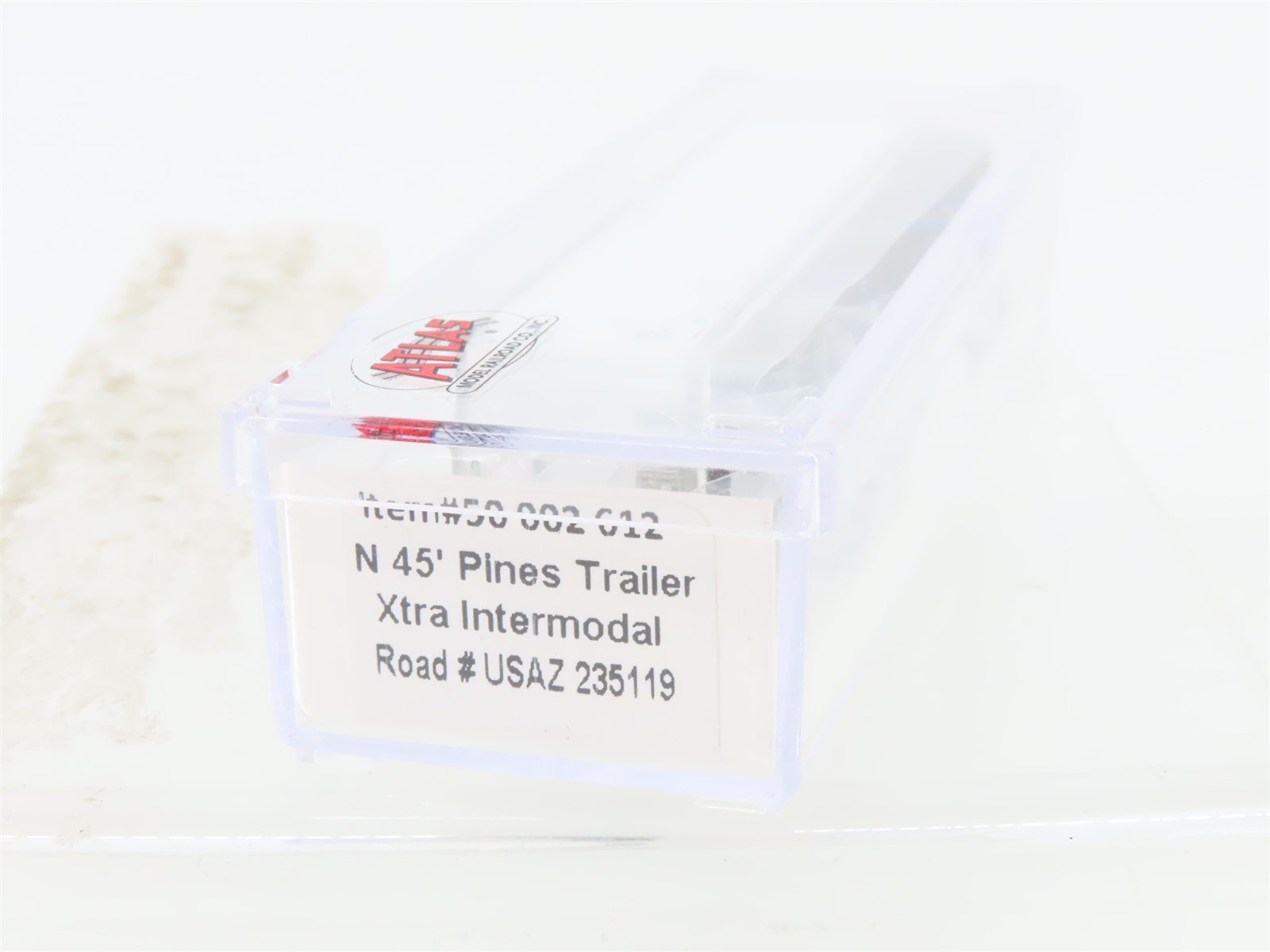 N Scale Atlas 50002612 USAZ Xtra Intermodal 45' Pines Trailer #235119
