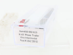 N Scale Atlas 50002613 USAZ Xtra Intermodal 45' Pines Trailer #235132