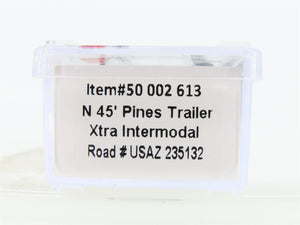 N Scale Atlas 50002613 USAZ Xtra Intermodal 45' Pines Trailer #235132
