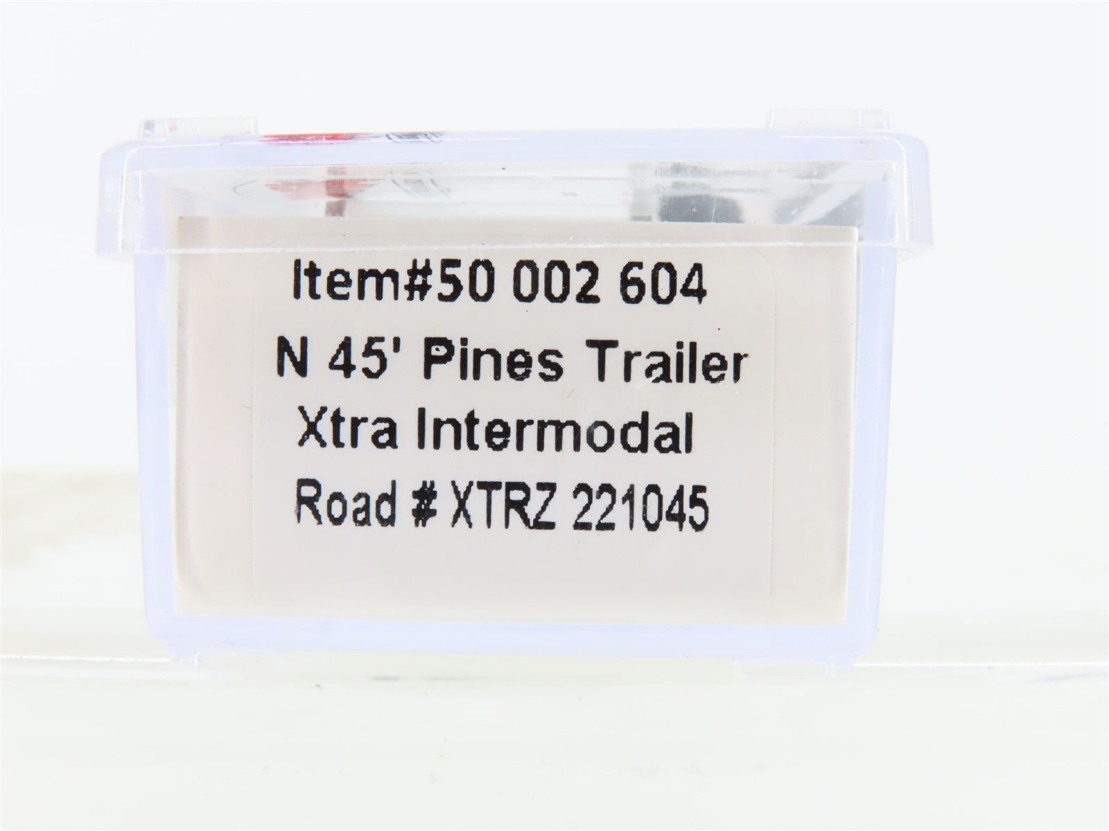 N Scale Atlas 50002604 USAZ Xtra Intermodal 45' Pines Trailer #221045