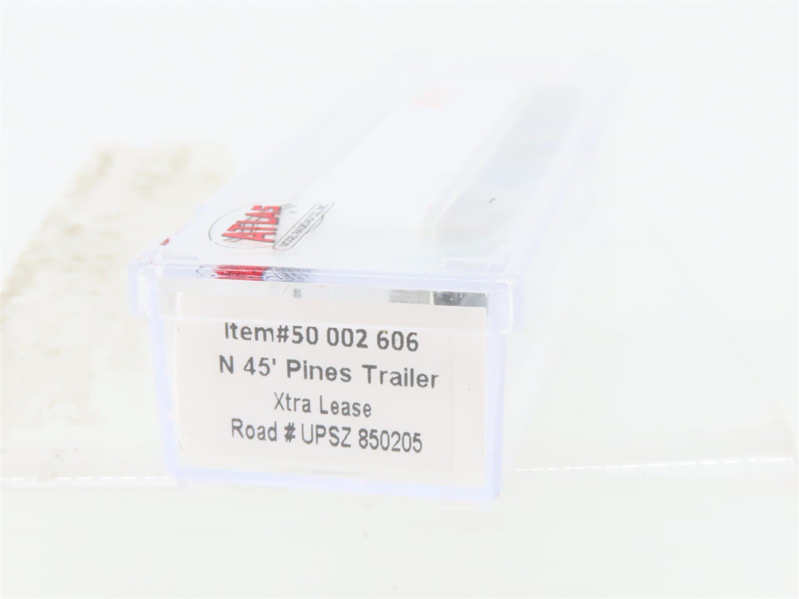 N Scale Atlas 50002606 UPSZ Xtra Lease 45' Pines Trailer #850205