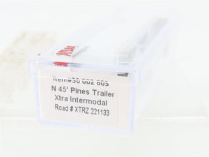 N Scale Atlas 50002603 XTRZ Xtra Intermodal 45' Pines Trailer #221133
