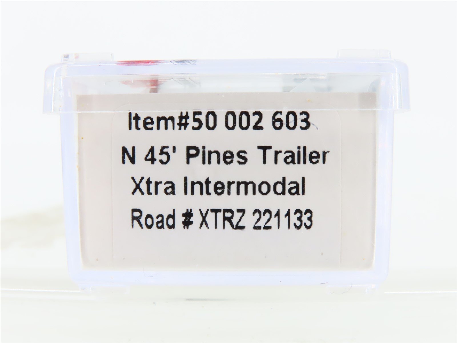 N Scale Atlas 50002603 XTRZ Xtra Intermodal 45' Pines Trailer #221133