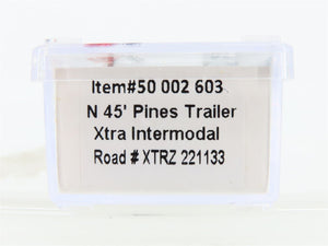 N Scale Atlas 50002603 XTRZ Xtra Intermodal 45' Pines Trailer #221133