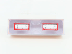 N Scale JTC 205208 Triton Leading 20' Standard Tank Container 2-Pack