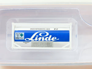 N Scale JTC 205215 Linde Argon 20' Standard Tank Container 2-Pack