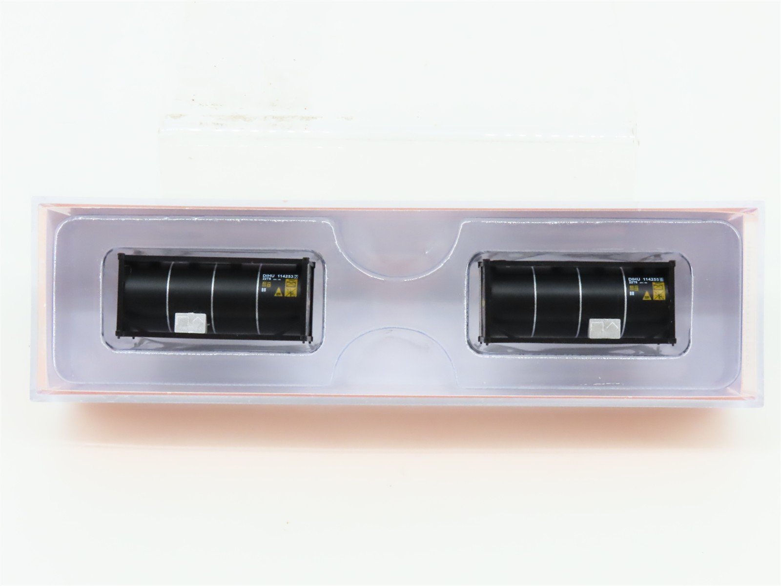 N Scale JTC 205212 Den Hartogh 20' Standard Tank Container 2-Pack