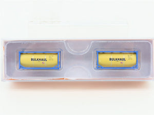 N Scale JTC 205214 BULKHAUL 20' Standard Tank Container 2-Pack