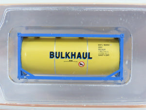 N Scale JTC 205214 BULKHAUL 20' Standard Tank Container 2-Pack