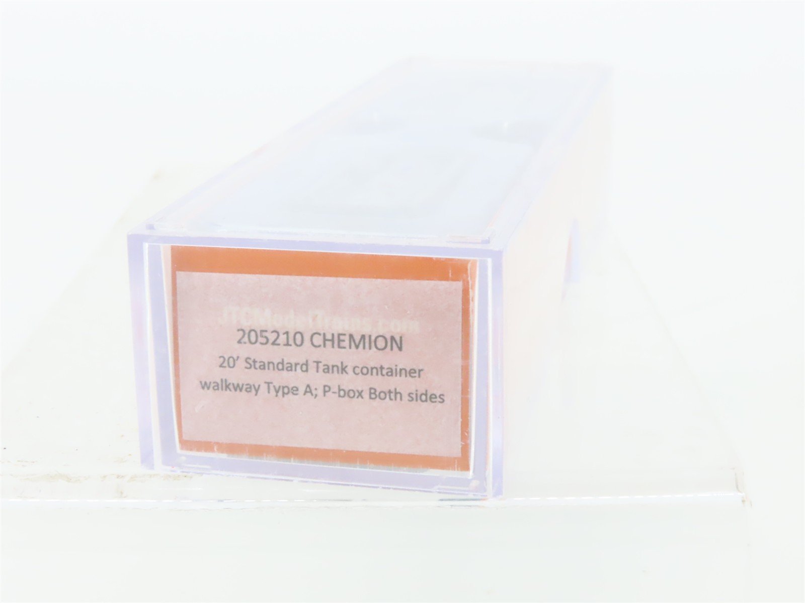 N Scale JTC 205210 Chemion 20' Standard Tank Container 2-Pack