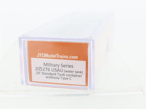 N Scale JTC Military Series 205276 USAU 20' Water Tank Container 2-Pack