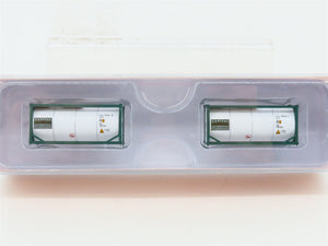 N Scale JTC 205242 Capital Intermodal 20' Standard Tank Container 2-Pack