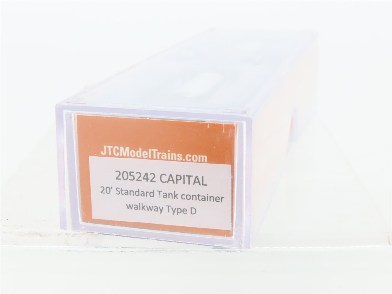 N Scale JTC 205242 Capital Intermodal 20' Standard Tank Container 2-Pack