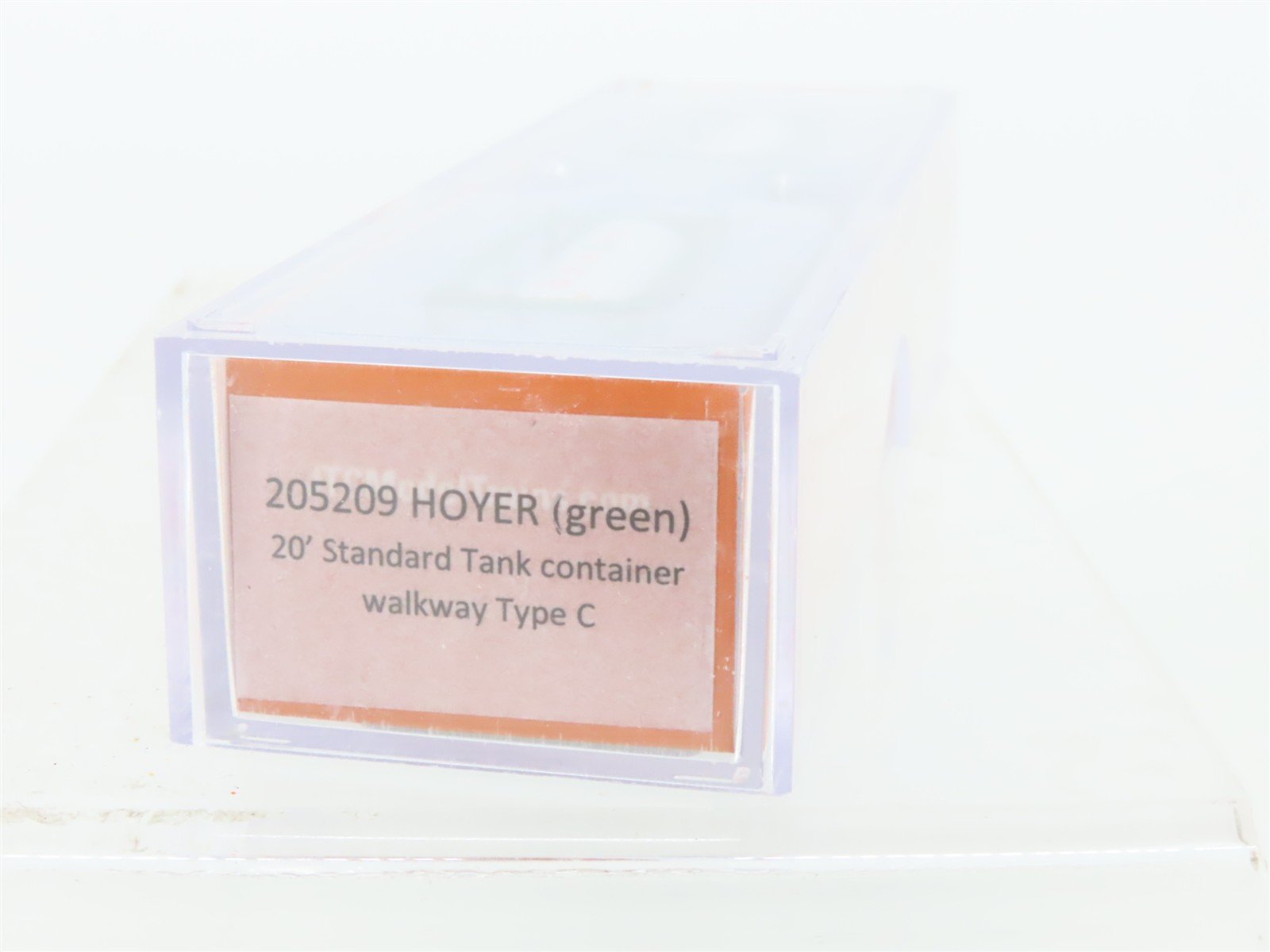 N Scale JTC 205209 HOYER (Green) 20' Standard Tank Container 2-Pack