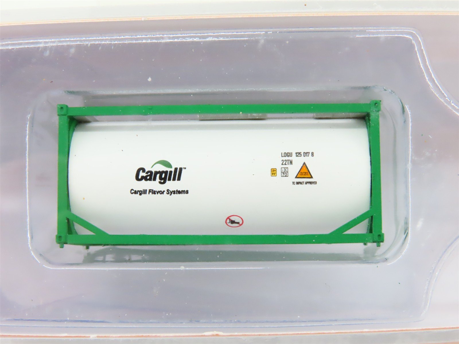 N Scale JTC 205213 Cargill Flavor Systems 20' Standard Tank Container 2-Pack