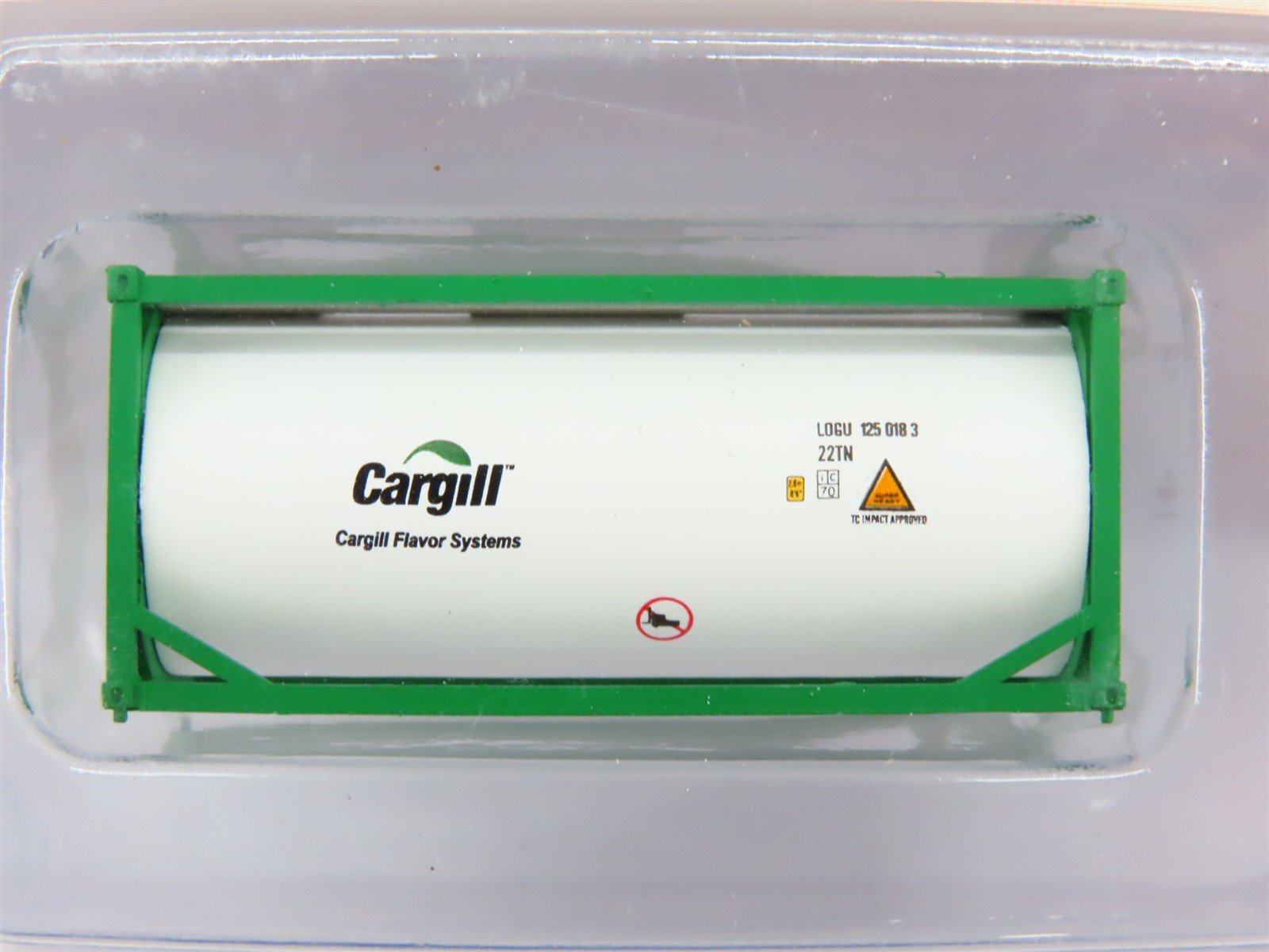 N Scale JTC 205213 Cargill Flavor Systems 20' Standard Tank Container 2-Pack