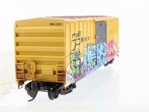 N Scale Micro-Trains MTL 02545564 RBOX Railbox 50' Box Car #33392 w/ Graffiti