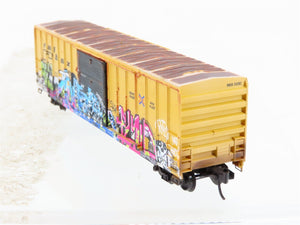 N Scale Micro-Trains MTL 02545564 RBOX Railbox 50' Box Car #33392 w/ Graffiti
