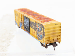 N Scale Micro-Trains MTL 02553011 RBOX Railbox 50' Box Car #52264 w/ Graffiti