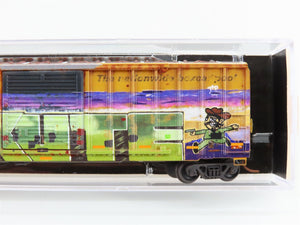 N Scale Micro-Trains MTL 02544014 RBOX Railbox 50' Box Car #34856 w/ Graffiti